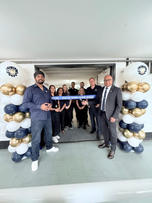 Baggy Shanker, MP for Derby South, joins Blue Lion Training Academy managing director Harj Dhanjal in cutting the ribbon on the new training centre