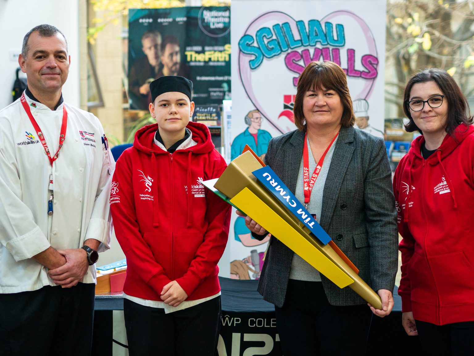 FE News | WorldSkills UK Torch Relay Ignites at Newtown College as ...
