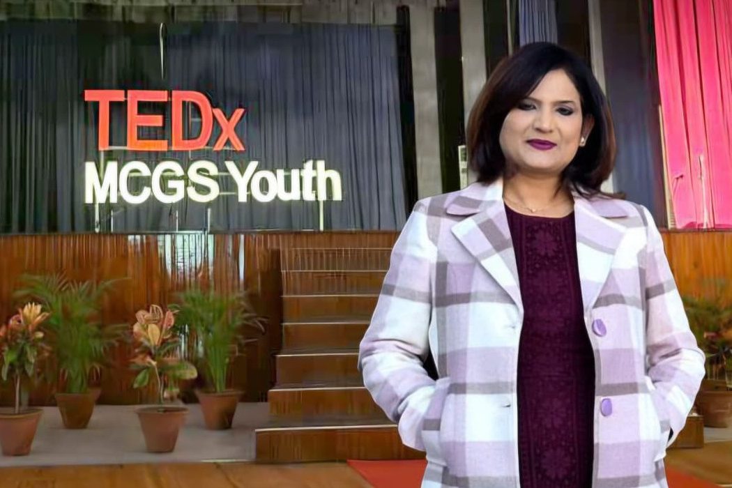 Dr Rashmi Mantri at Tedx Talk at Mayo College, Indi