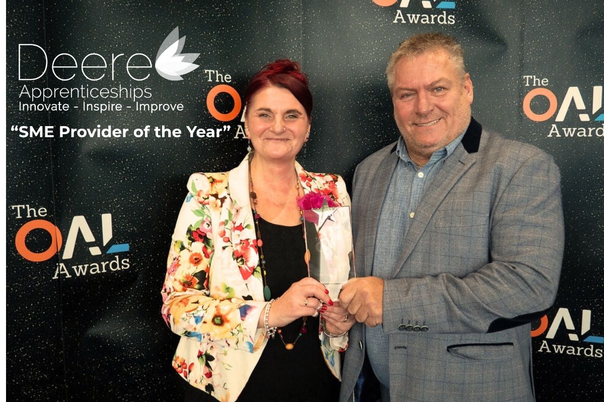 Deere Apprenticeships Wins “SME Training Provider of the Year“ at the National Occupational Awards