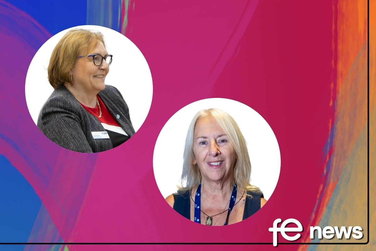 Julie Barker and Dawn Dines