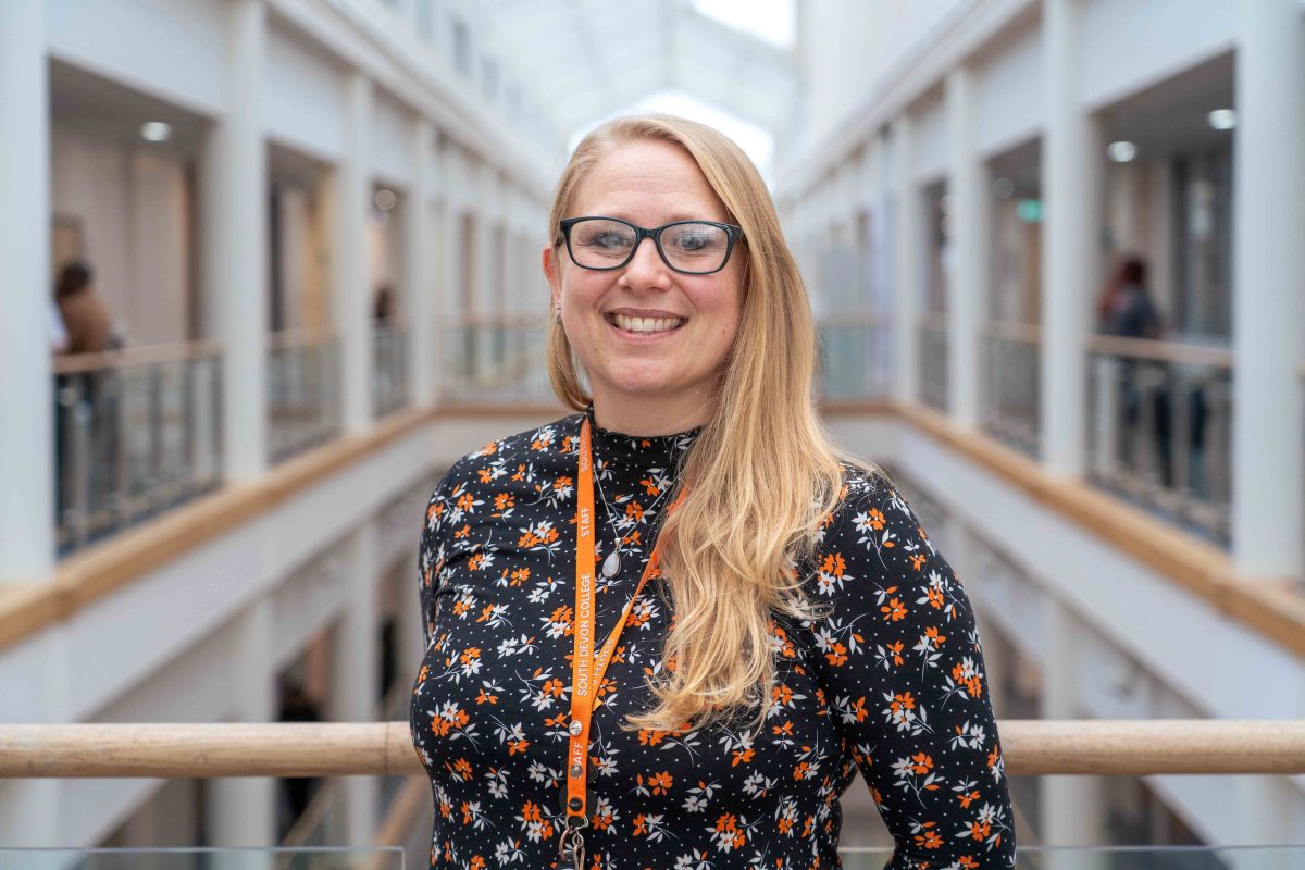 Dr Katy Hensby at South Devon College