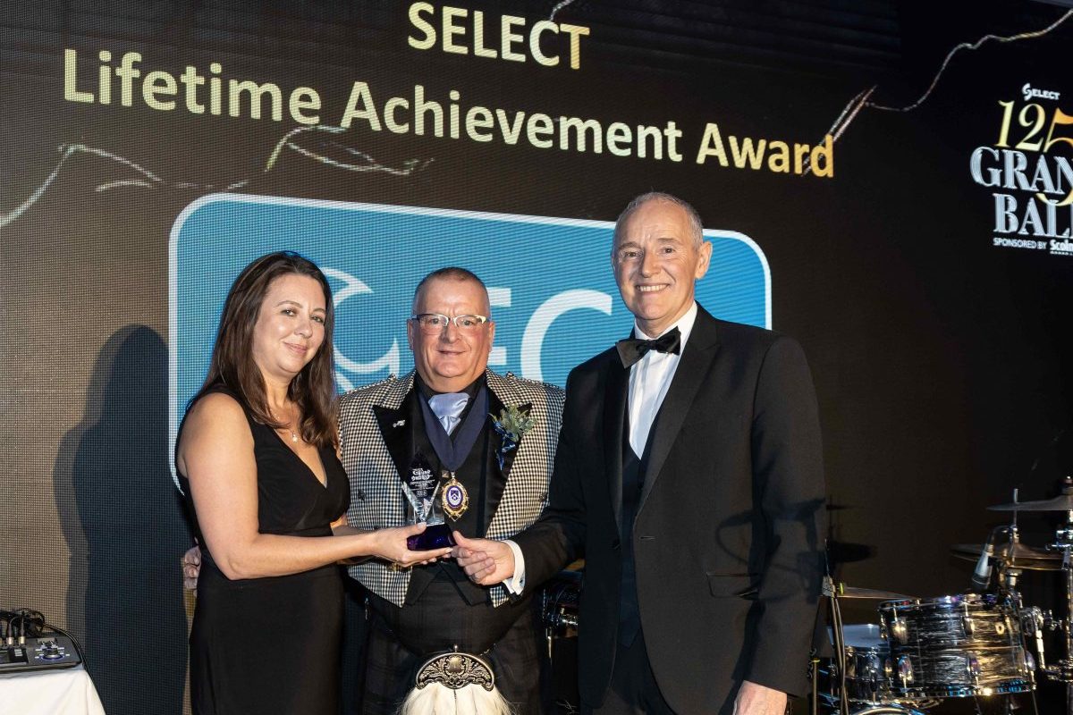 Ruth Devine, Mike Stark and Steve Bratt at the SELECT 125th Anniversary Grand Ball_smaller pic