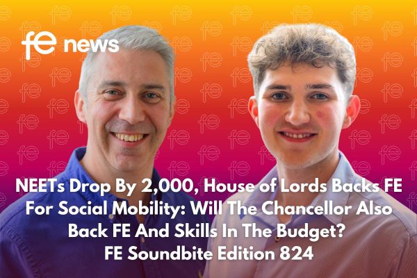 FE News | NEETs Drop By 2,000, House of Lords Backs FE For Social ...
