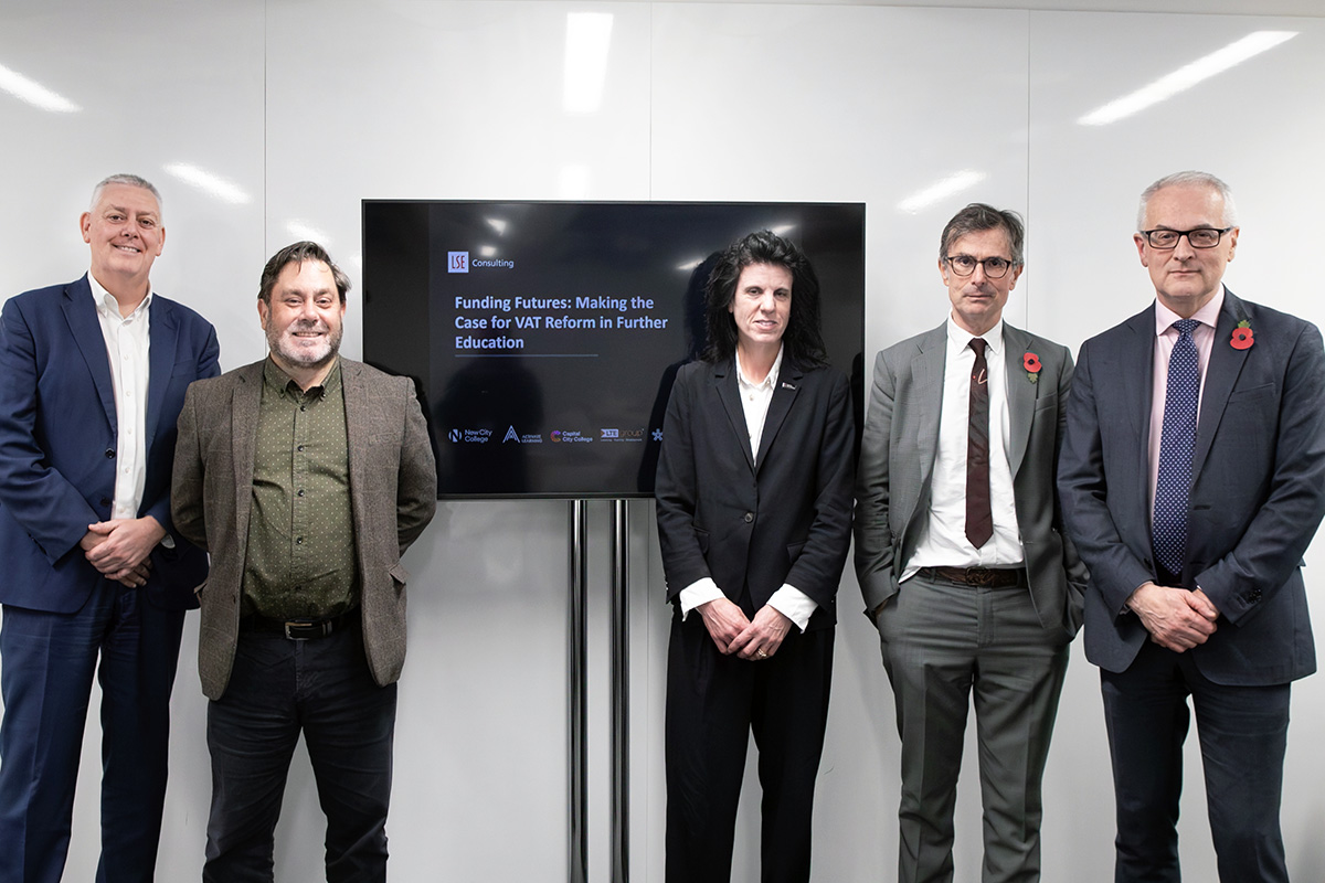 A new report by the London School of Economics (LSE) and the Large College Group is calling for VAT reform to unlock investment in skills, opportunity and growth.