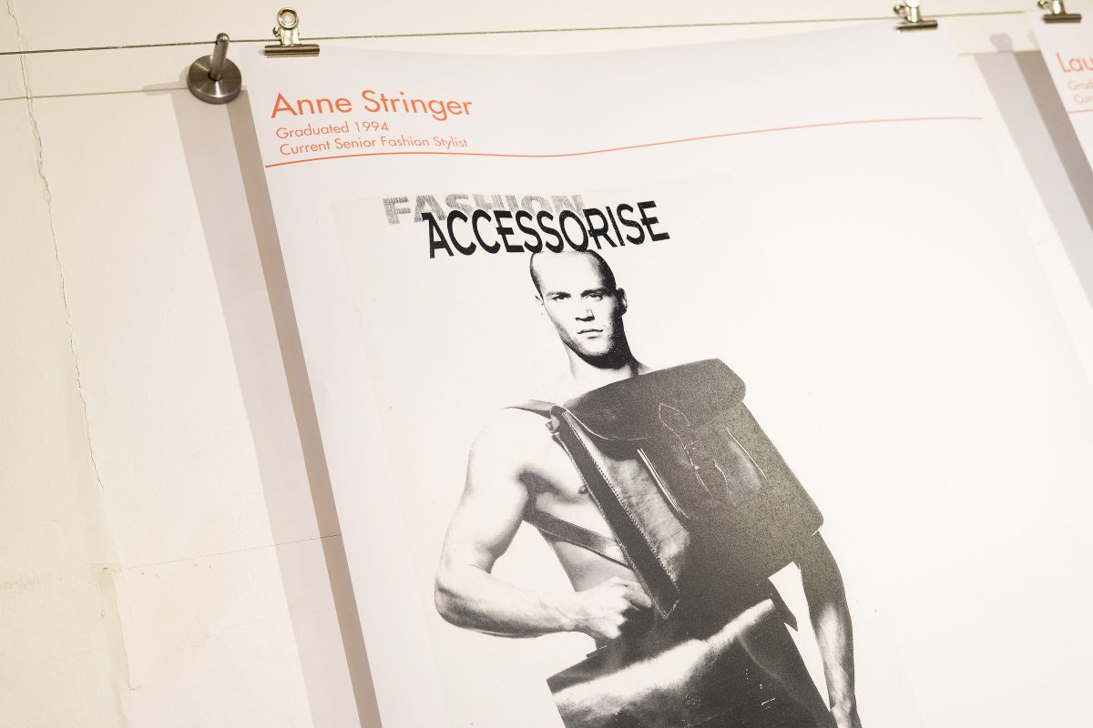 Jason Statham poses holding a briefcase as part of a student's s photoshoot