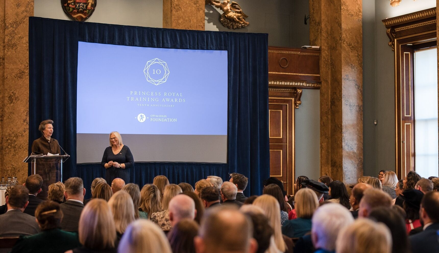 A decade of excellence: Royal recognition for UK and Irish organisations honoured at the Princess Royal Training Awards