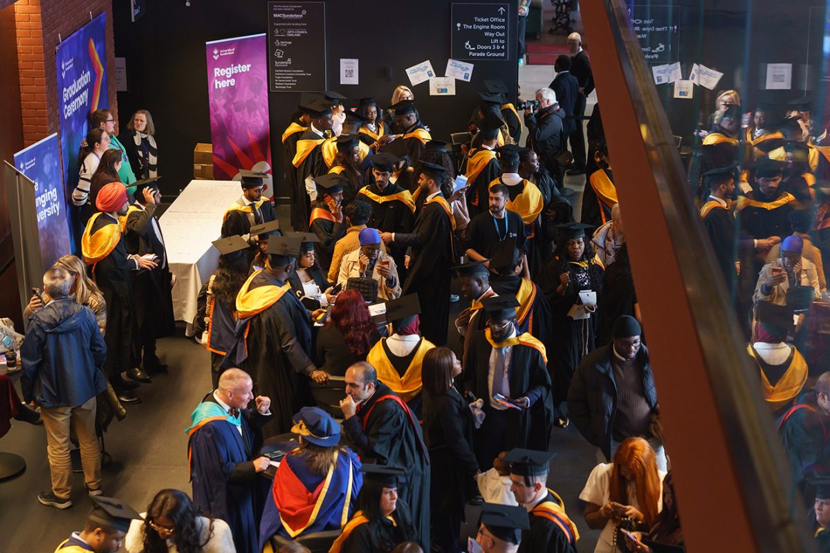 University of Sunderland Winter Graduation at The Fire station in Sunderland Picture: DAVID WOOD