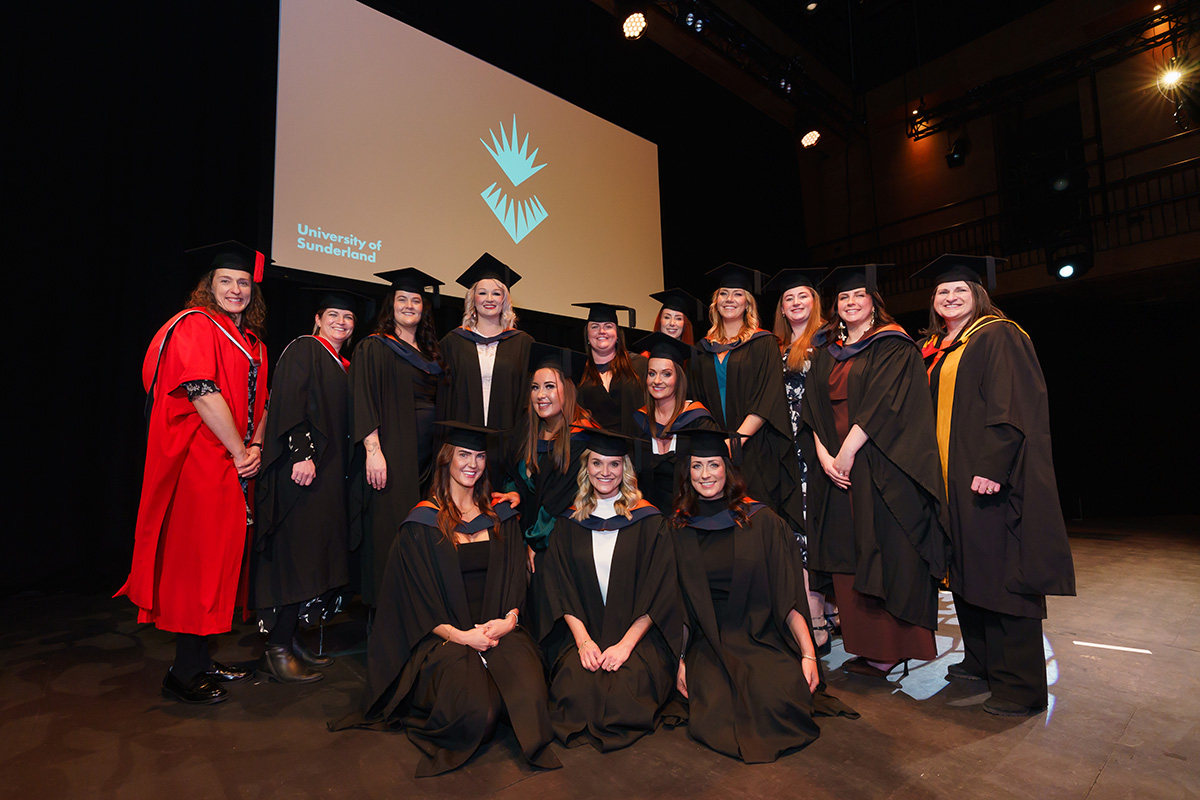 University of Sunderland delivers its first ever graduating midwives