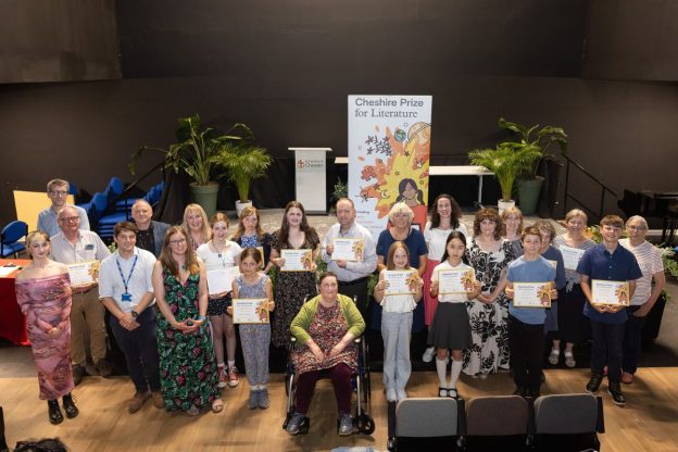 Winners, runners-up and shortlisted authors in the previous year’s Cheshire Prize for Literature.