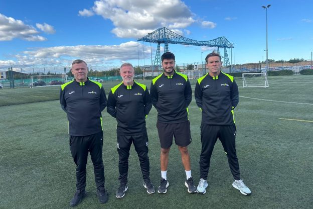 L-R - Phil Stamp, Craig Hignett, Jack Leicos and Andy Collett.