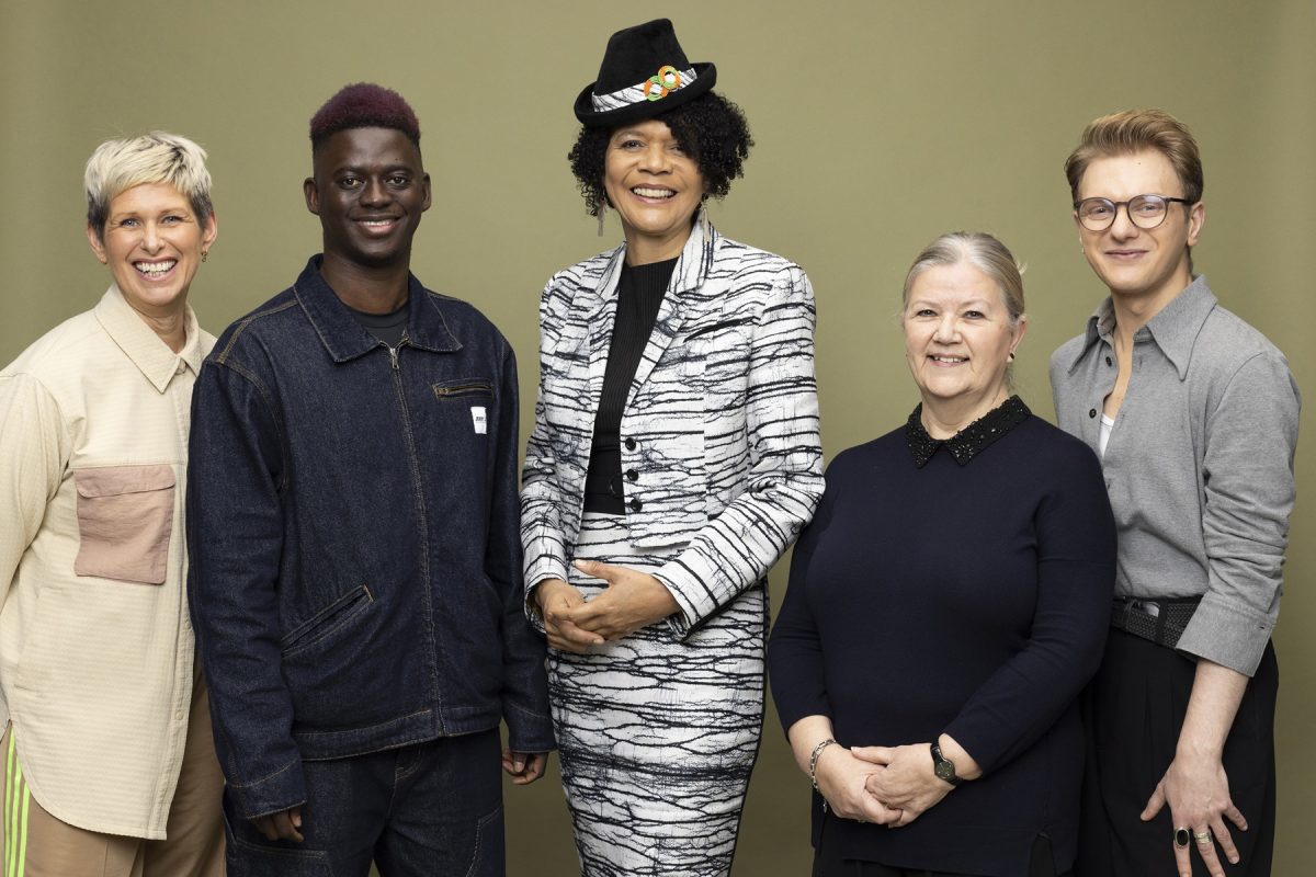 Dame Chi Onwurah and the Newcastle College team