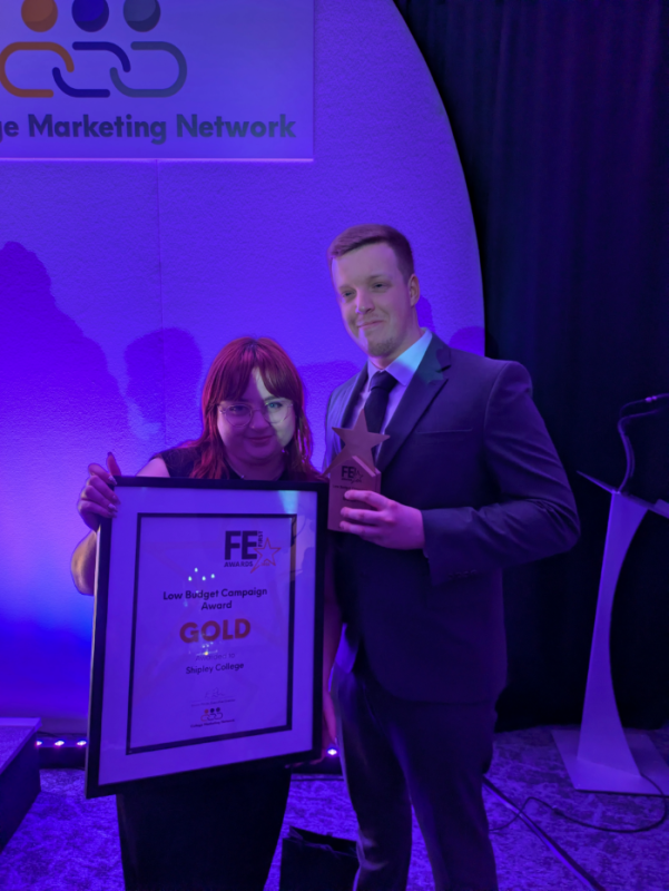 Shipley College win Gold