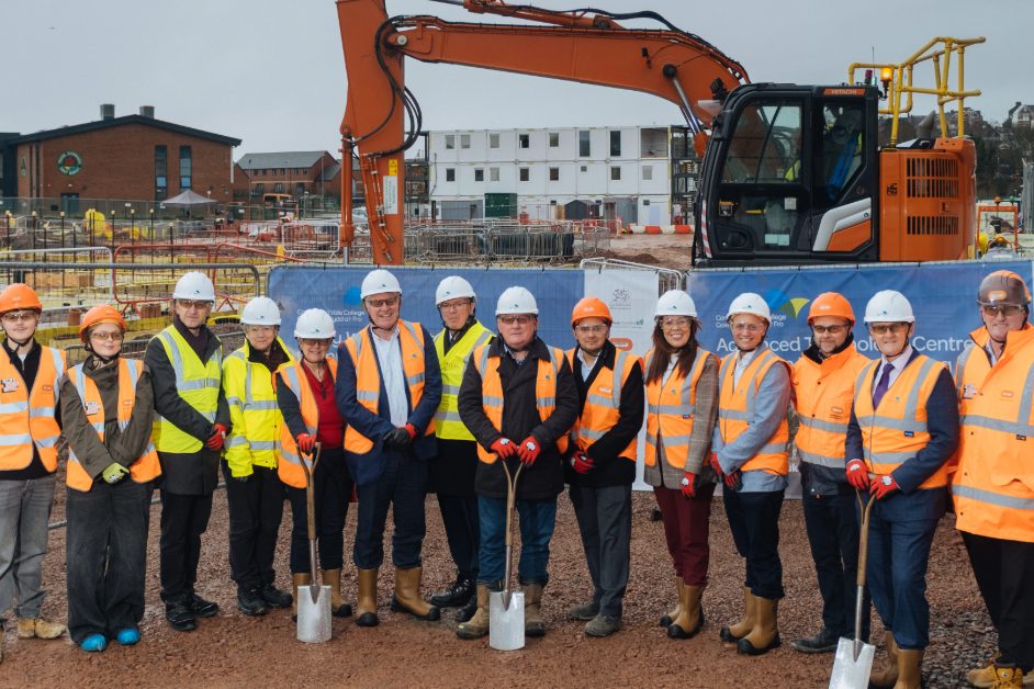 Cardiff and Vale College marks major milestone as construction begins on two new landmark campuses in the Vale of Glamorgan