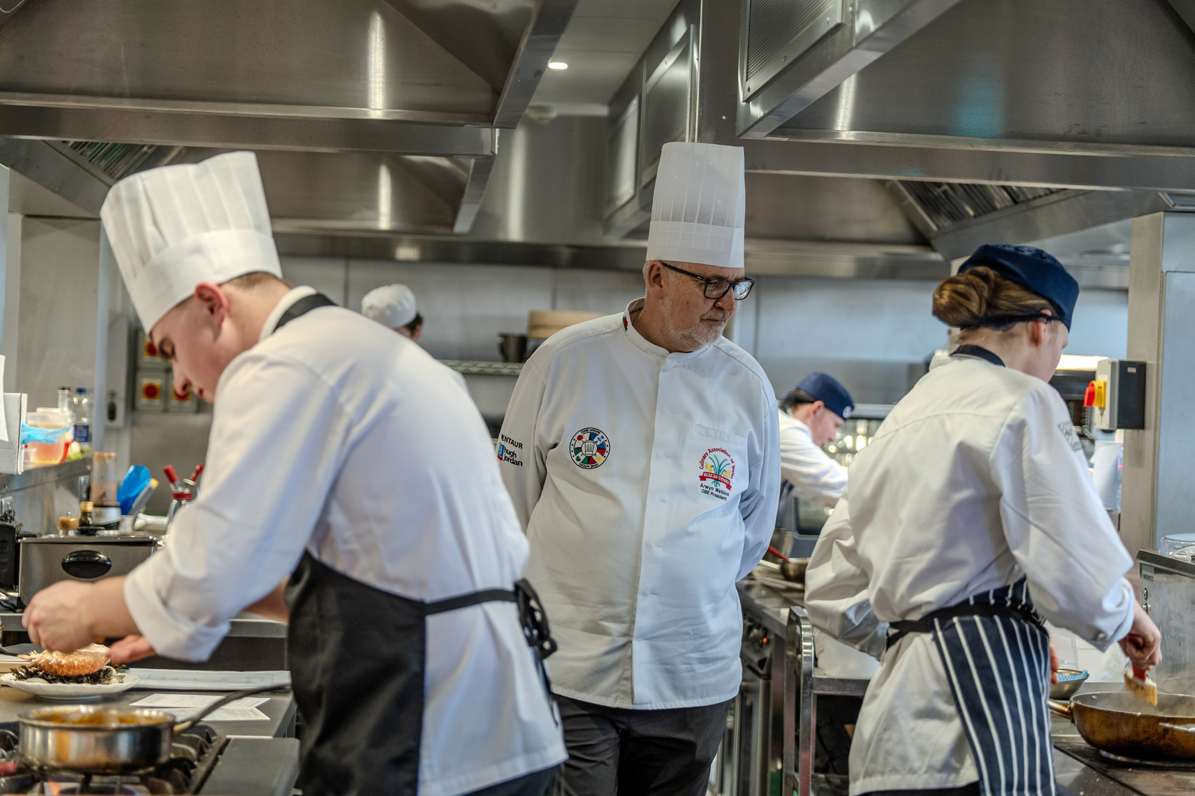 Judges run the rule over hospitality industry talent at Skills Competition Wales