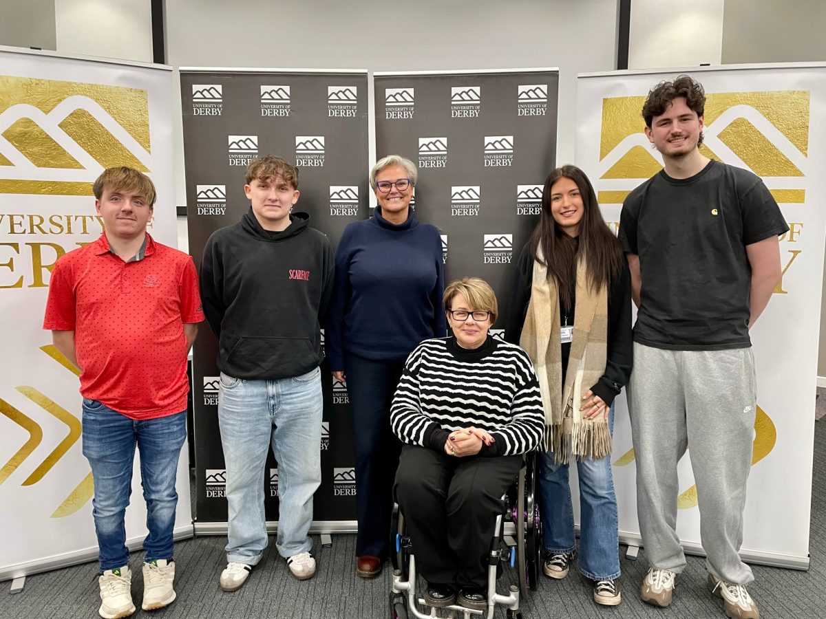 Future journalists quiz paralympic legend in live student event