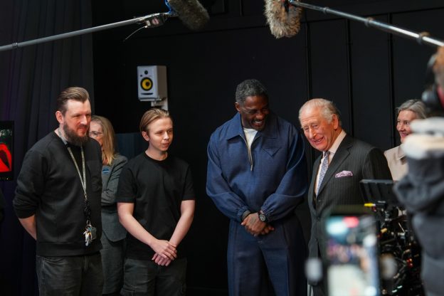 King, Queen and Sir Idris