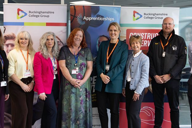 Local MP, Apprenticeship Employers and Staff at Buckinghamshire College Group