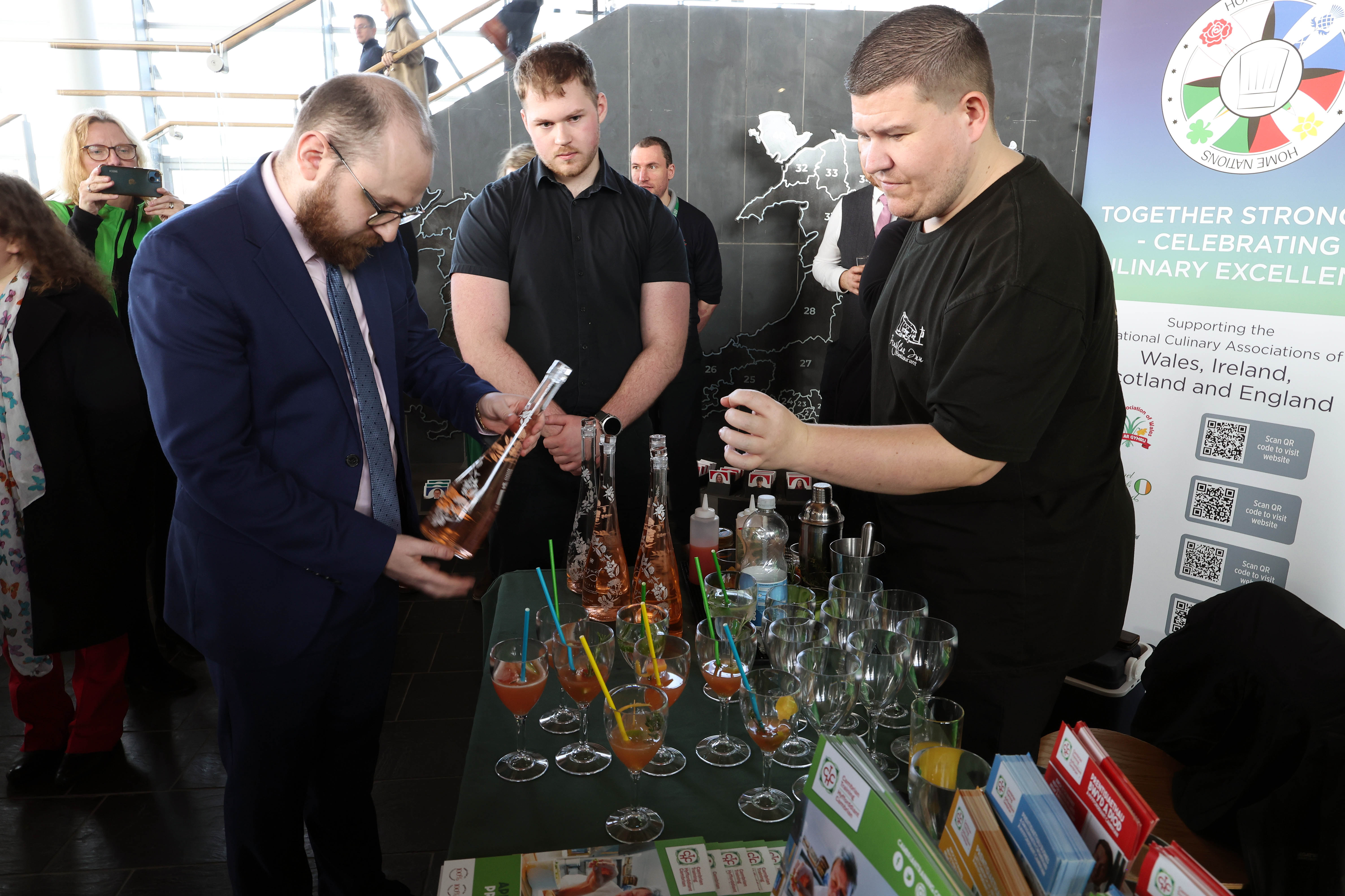 Hospitality rising stars taking apprenticeships to heart of Welsh Government