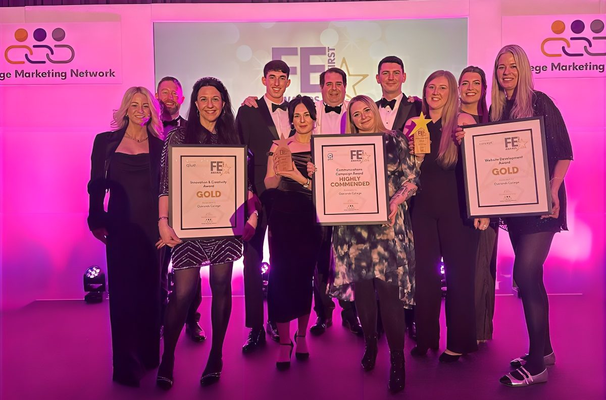Oaklands College Wins Big with Triple Award Win