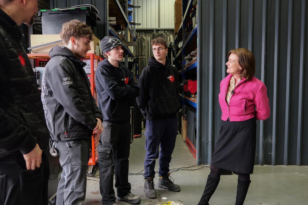 The Welsh Government has announced more than 100,000 apprenticeships have been created this Senedd term.