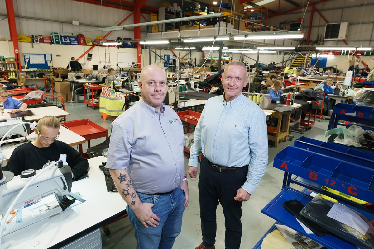 Dr Derek Watson, Associate Professor in Cultural Management at the University of Sunderland pictured with Rob Hammal, Managing Director at Speedings Ltd Picture: DAVID WOOD