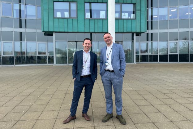 Oliver Symons and Jason Lancaster