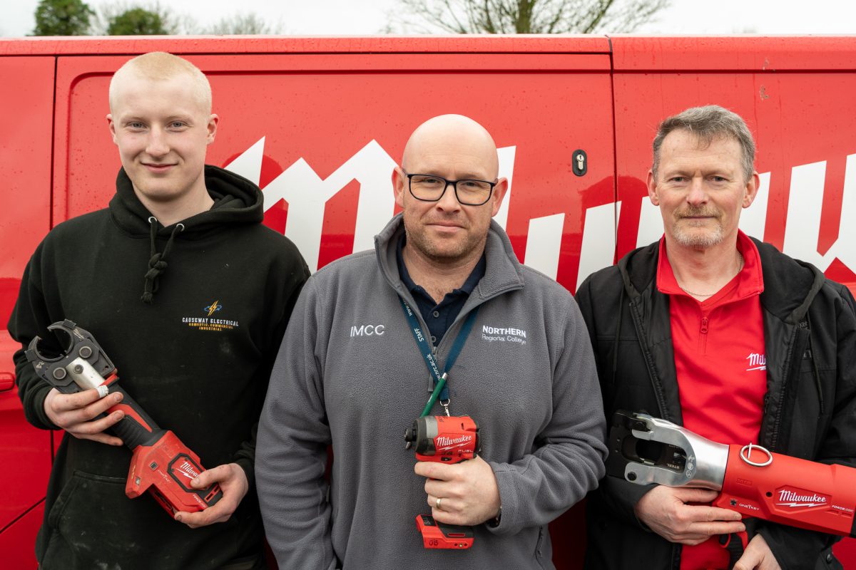 Northern Regional College Hosts Landmark Milwaukee Tools Roadshow