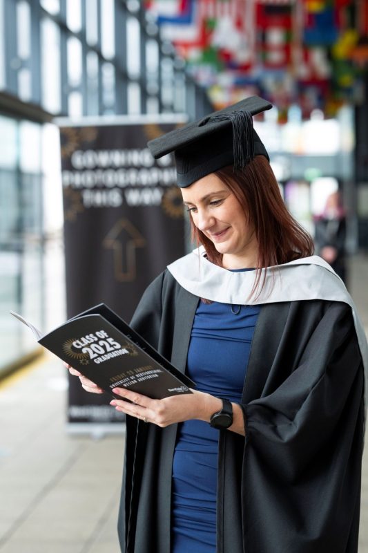 Samantha Shore has just graduated from West Herts College