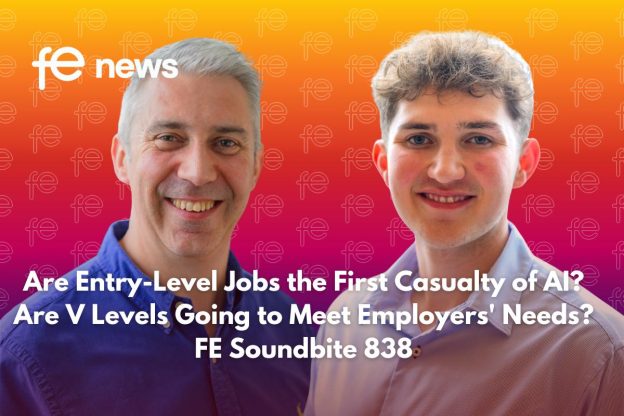 Are Entry-Level Jobs the First Casualty of AI? Are V Levels Going to Meet Employers' Needs? FE Soundbite 838