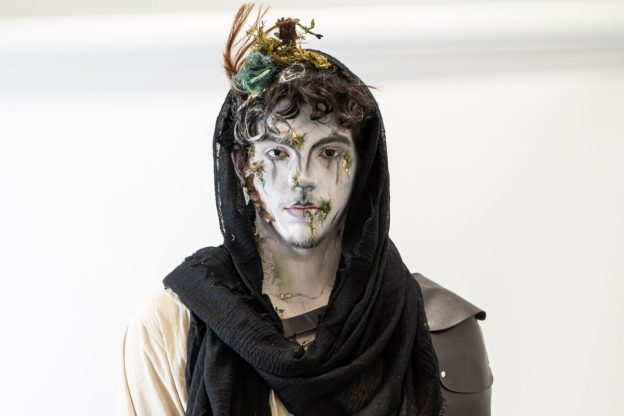 Picture shows Level 3 makeup student Ruby’s model as ‘Alberich from Das Rheingold’.