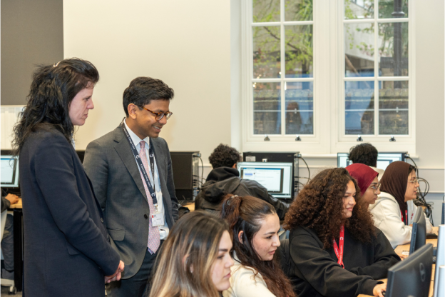 CCC CEO Angela Joyce and Kanishka Narayan MP, Parliamentary Under-Secretary of State (Minister for AI and Online Safety) at Mosaic@Soho
