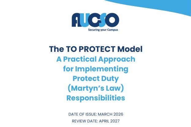 AUCSO Launches Practical Framework to Support Universities in Preparing for Martyn’s Law