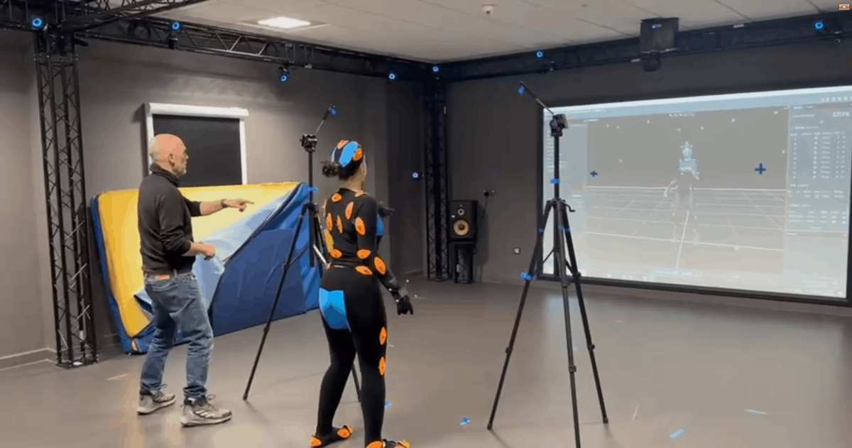 Motion capture studio