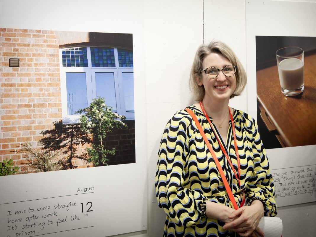 Gemma Briggs has seen her work displayed at Northampton College