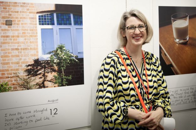 Gemma Briggs has seen her work displayed at Northampton College