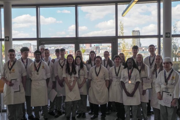 The Sheffield College’s International Salon Culinaire medal winners.