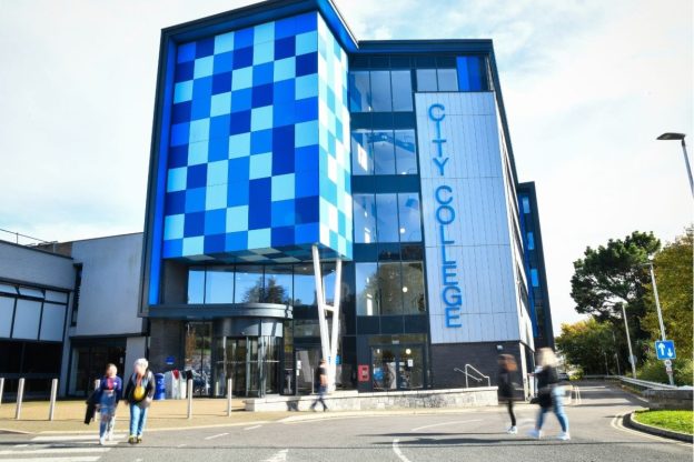 City College Plymouth building at Kings Road, Plymouth