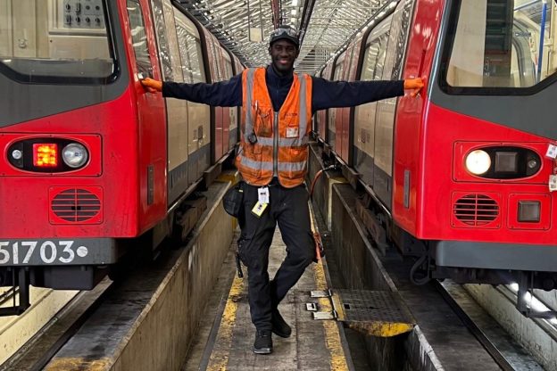 Former South Thames College Group student Terrell Rose used the skills he learned there to impress managers at railway engineering firm Alstom. They extended his placement and eventually offered him a job