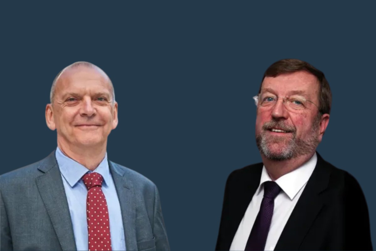 L-R Geoff Layer, John Widdowson