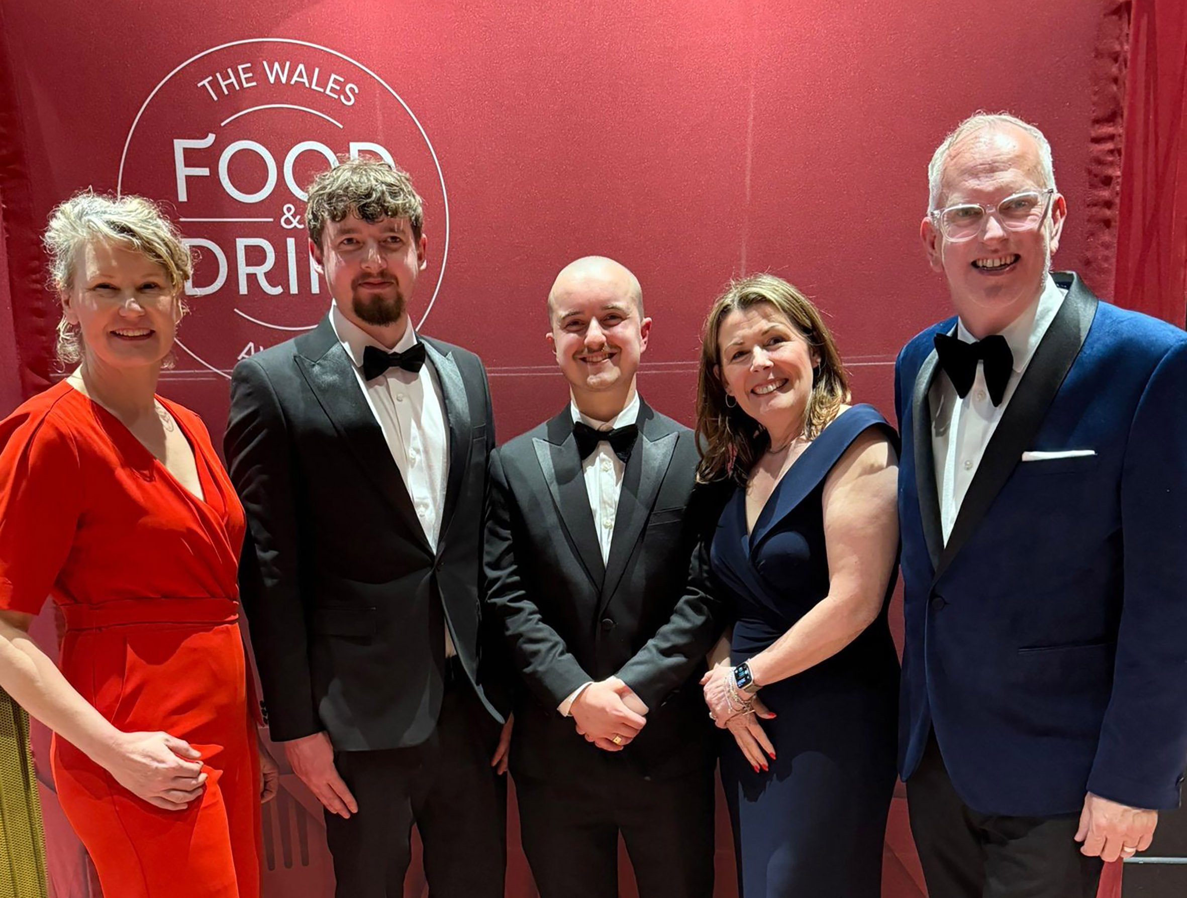 Training company celebrates Wales Food & Drink Awards 2026 apprentice trio