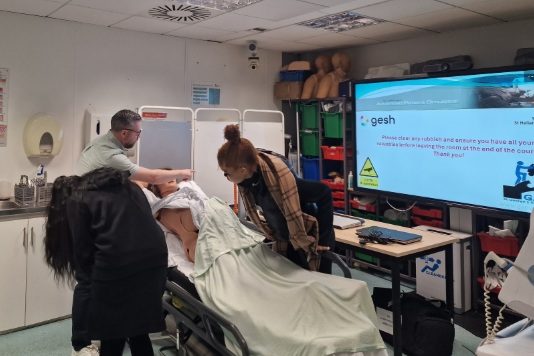 South Thames College Learners Gain NHS Experience at St George’s Hospital