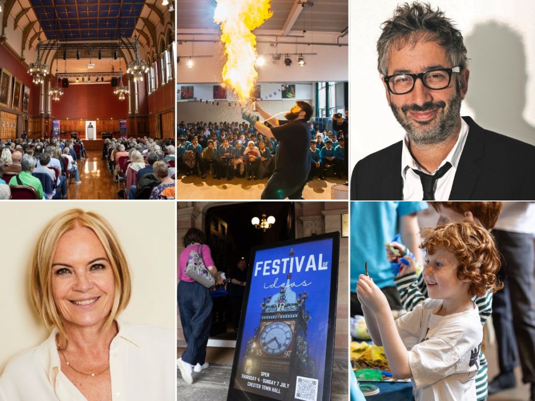 Chester Festival of Ideas speakers and activities.