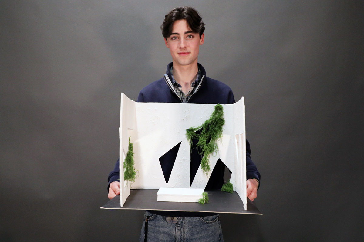A talented New City College student has been recognised on the national stage after winning a top award in the prestigious Royal Opera House Design Challenge.