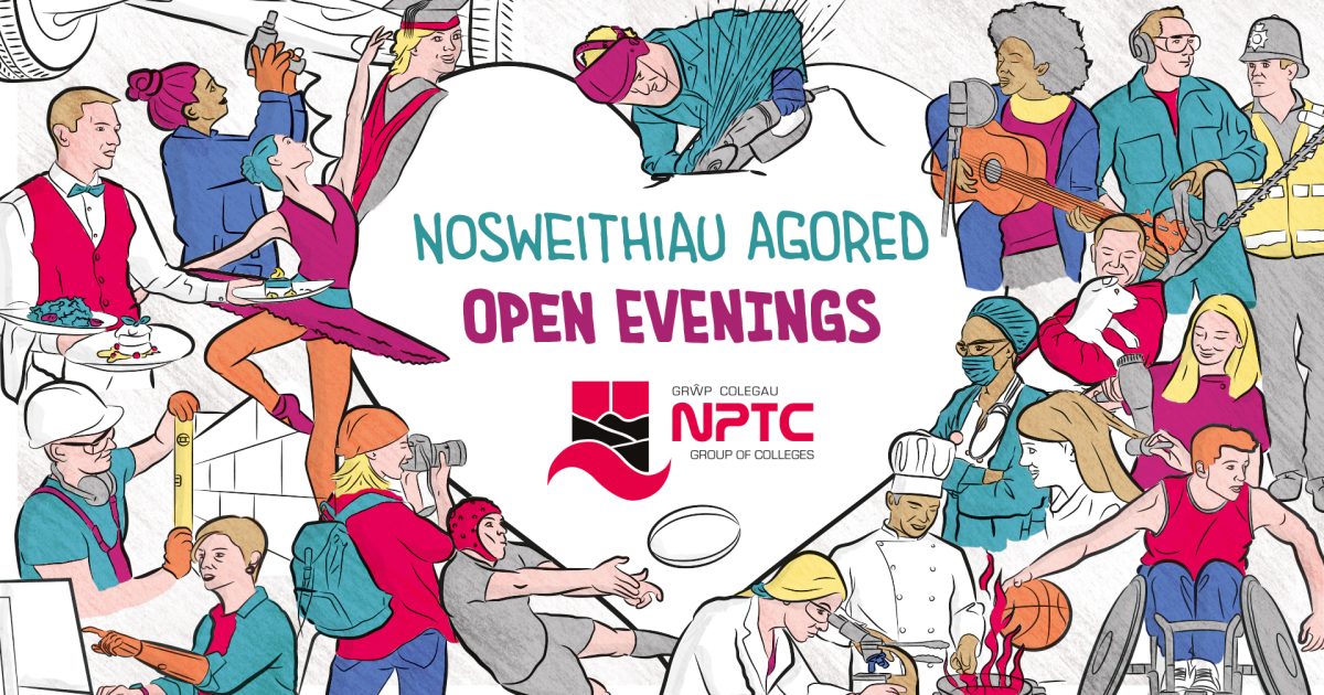 Discover what’s on offer at NPTC Group of Colleges at summer open evenings