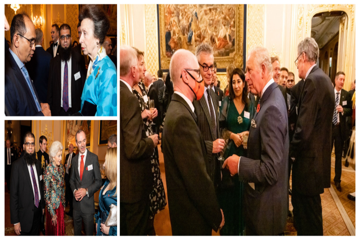 Photo taken at the 2021 Queen’s Award for Enterprise reception.