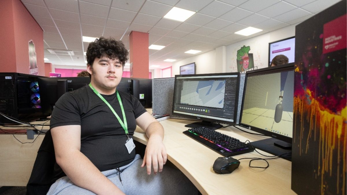 Selby College Expands Digital Industries Offering with New Gaming and Web Development Courses