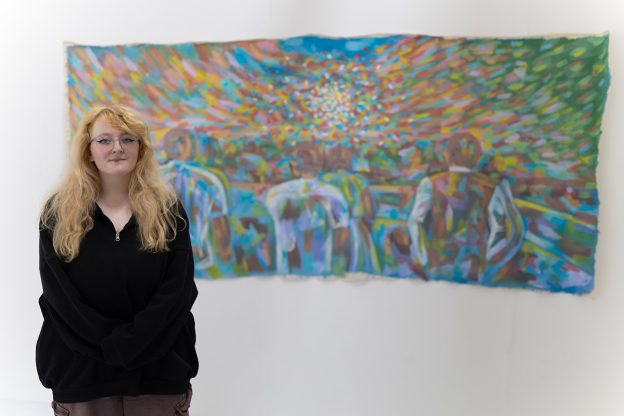 Degree Shows 2026: How this partially sighted Sunderland artist is painting the world through their perspective