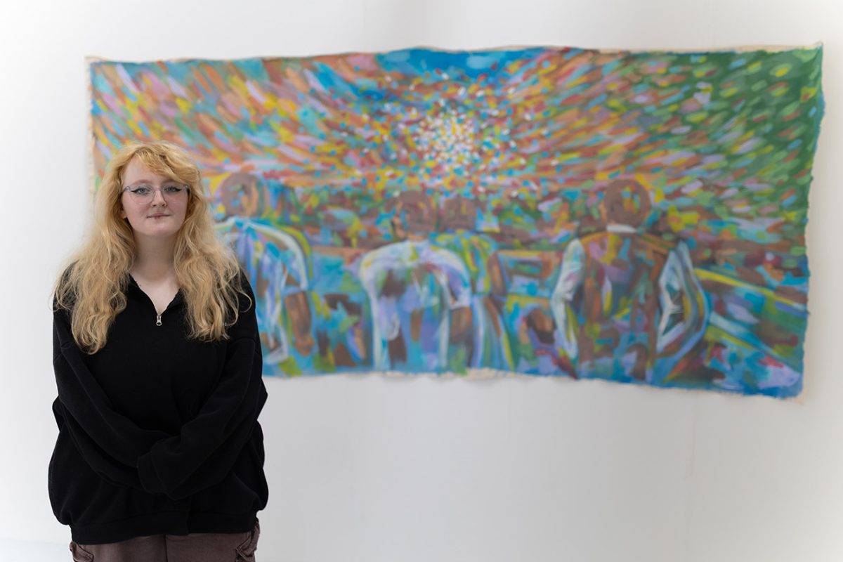 Degree Shows 2026: How this partially sighted Sunderland artist is painting the world through their perspective