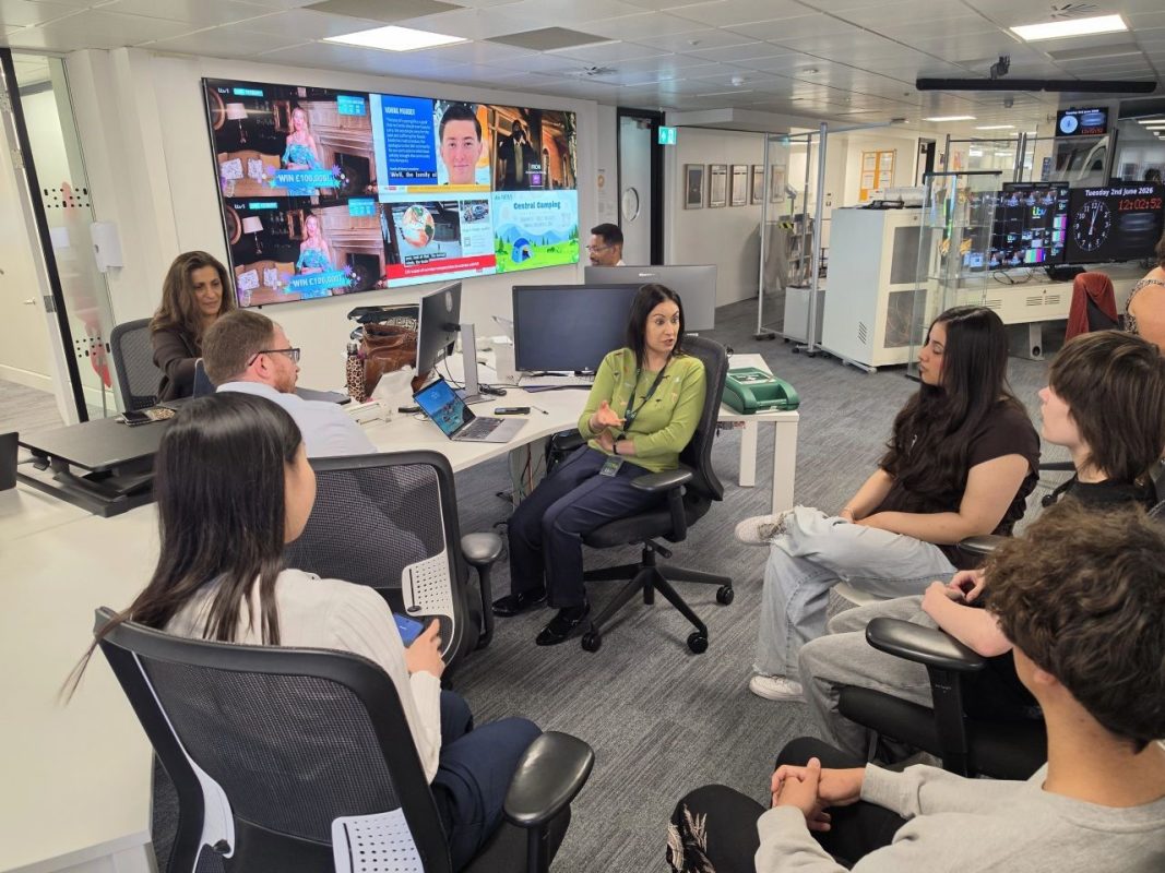BMet students gain experience at ITV